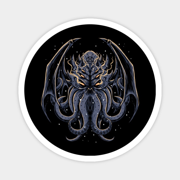 cthulhu Magnet by zoer project